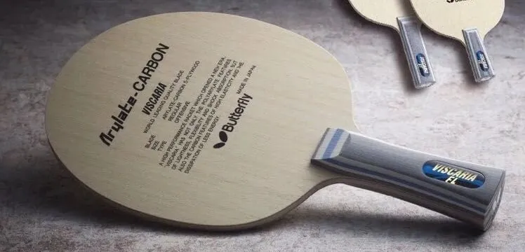 Butterfly Viscaria blade used by Yuan Jianan and Mu Zi for pips rubber setups