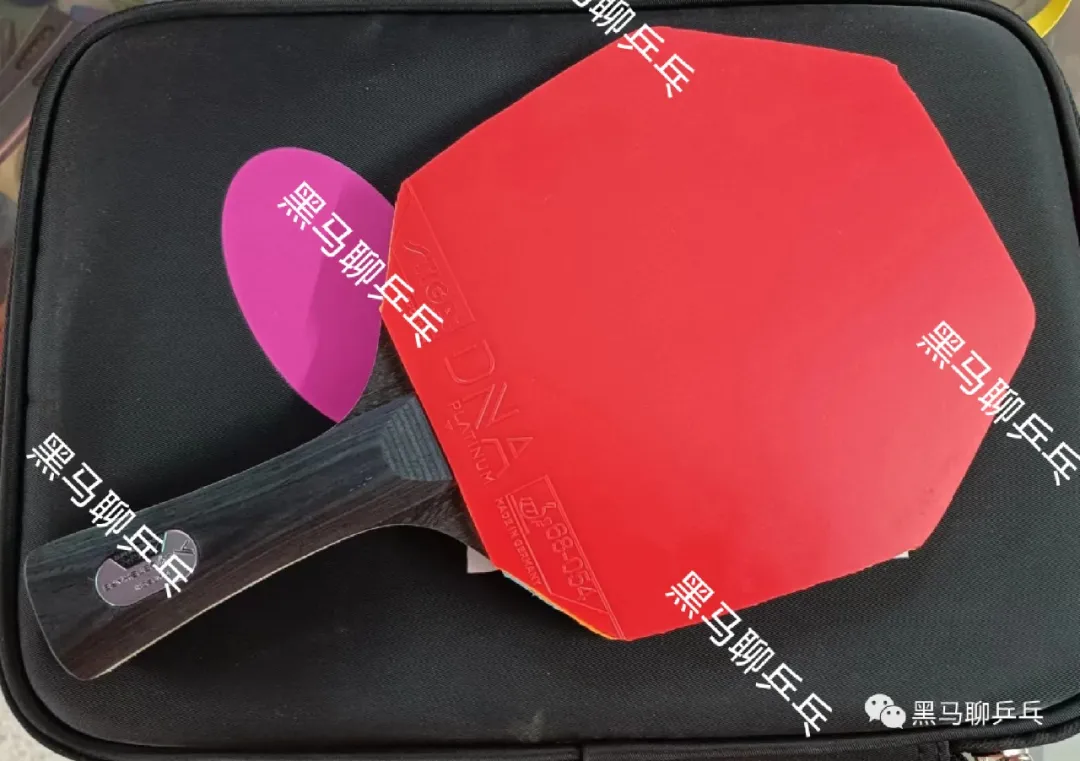Harimoto Tomokazu SUPER ALC blade alongside Fan Zhendong ALC for softness comparison