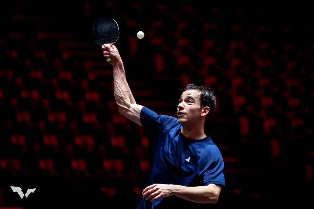 Harimoto Sora explosive backhand attack during Macao World Cup final