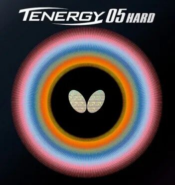 Tenergy 05 Hard rubber packet used by Zhu Yuling on forehand