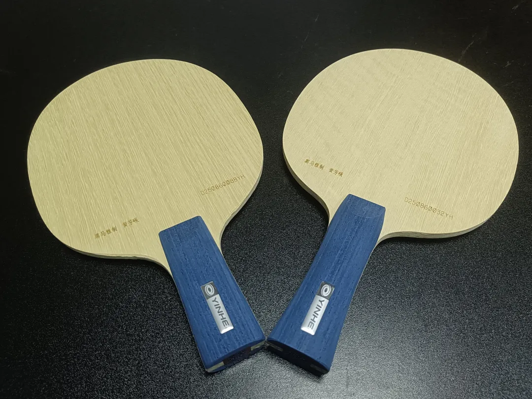 Penhold player demonstrating reverse-side backhand stroke with proper wrist position