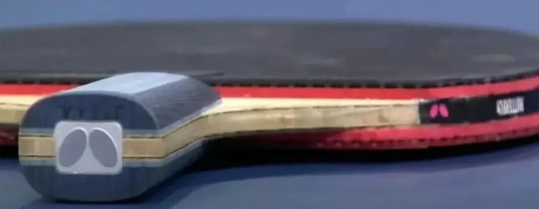 Butterfly Boll ALC penhold blade used by Qiu Dang with D09c on both sides