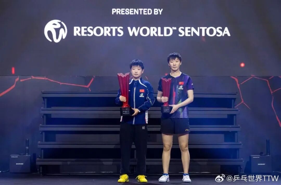Chen Yuanyu competing at Singapore Smash with Gold Label Viscaria and K3 Pro rubber