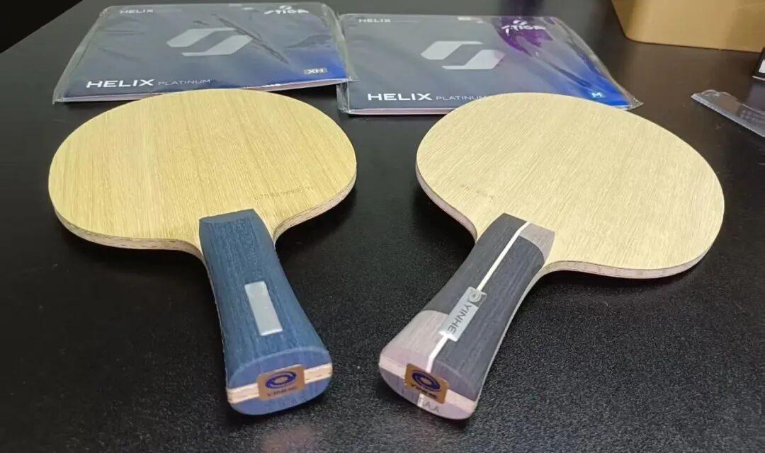 Sun Yu-Cheng playing with Yinhe 520L blade and NEO Hurricane rubber