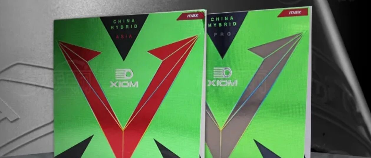 Xiom Vega Asia China Hybrid and Pro rubber boxes side by side