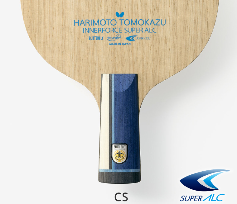 Harimoto Tomokazu SALC penhold edition blade known for dwell time and spin arc quality