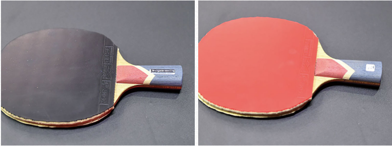 Blade head size and handle dimension reference table from Takkyuu Kingdom magazine
