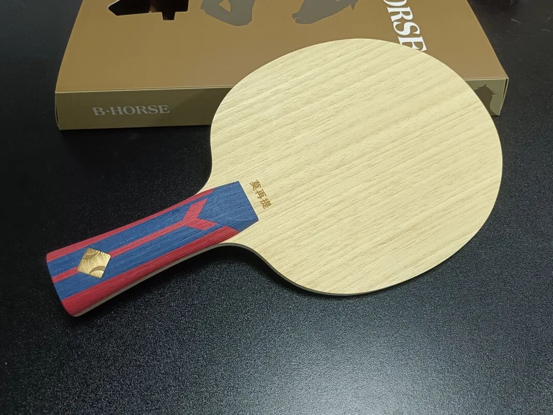 Two table tennis players comparing equipment and discussing gear preferences at a club