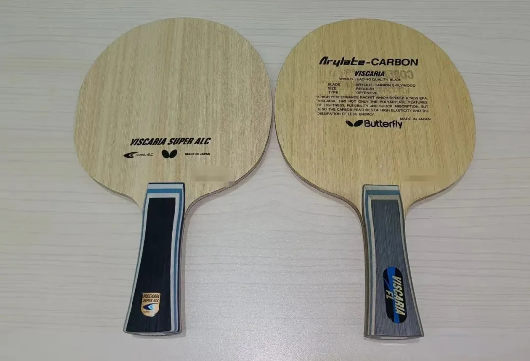Fan Zhendong SALC and Super Viscaria blades comparing SALC vs SZLC stiffness for amateurs