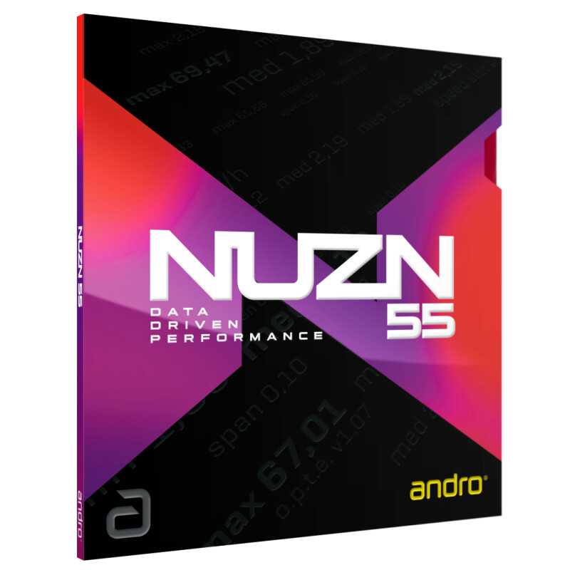 Andro NUZN 55 table tennis rubber