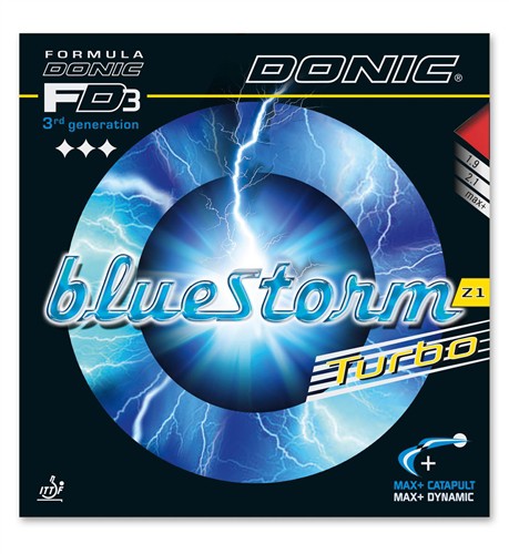 Donic Bluestorm Z1 Turbo table tennis rubber