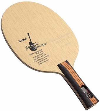 Nittaku Acoustic Carbon Inner table tennis blade