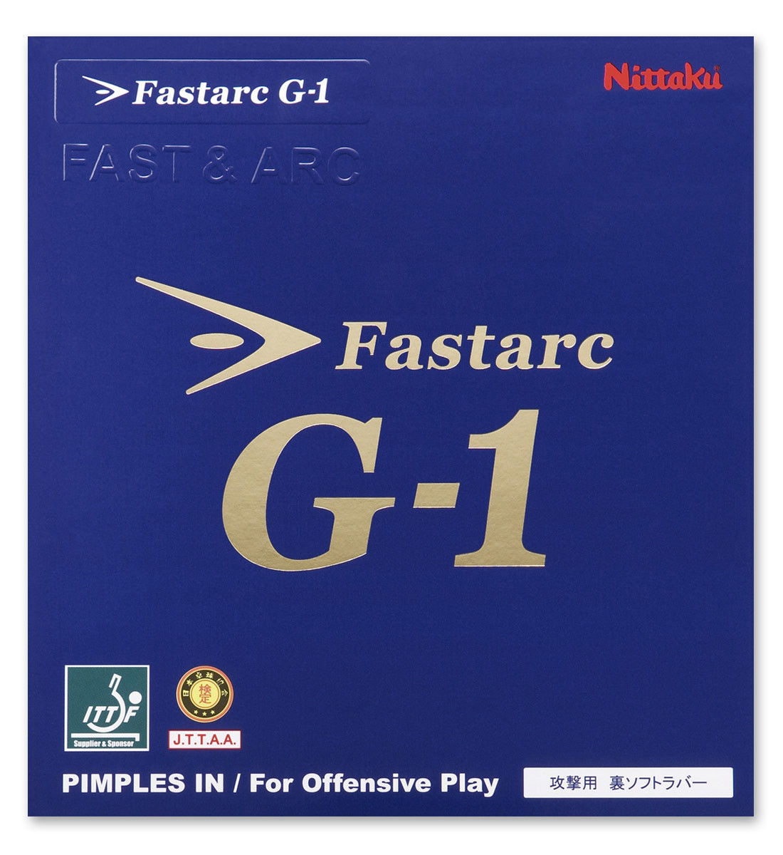 Nittaku Fastarc G-1 table tennis rubber