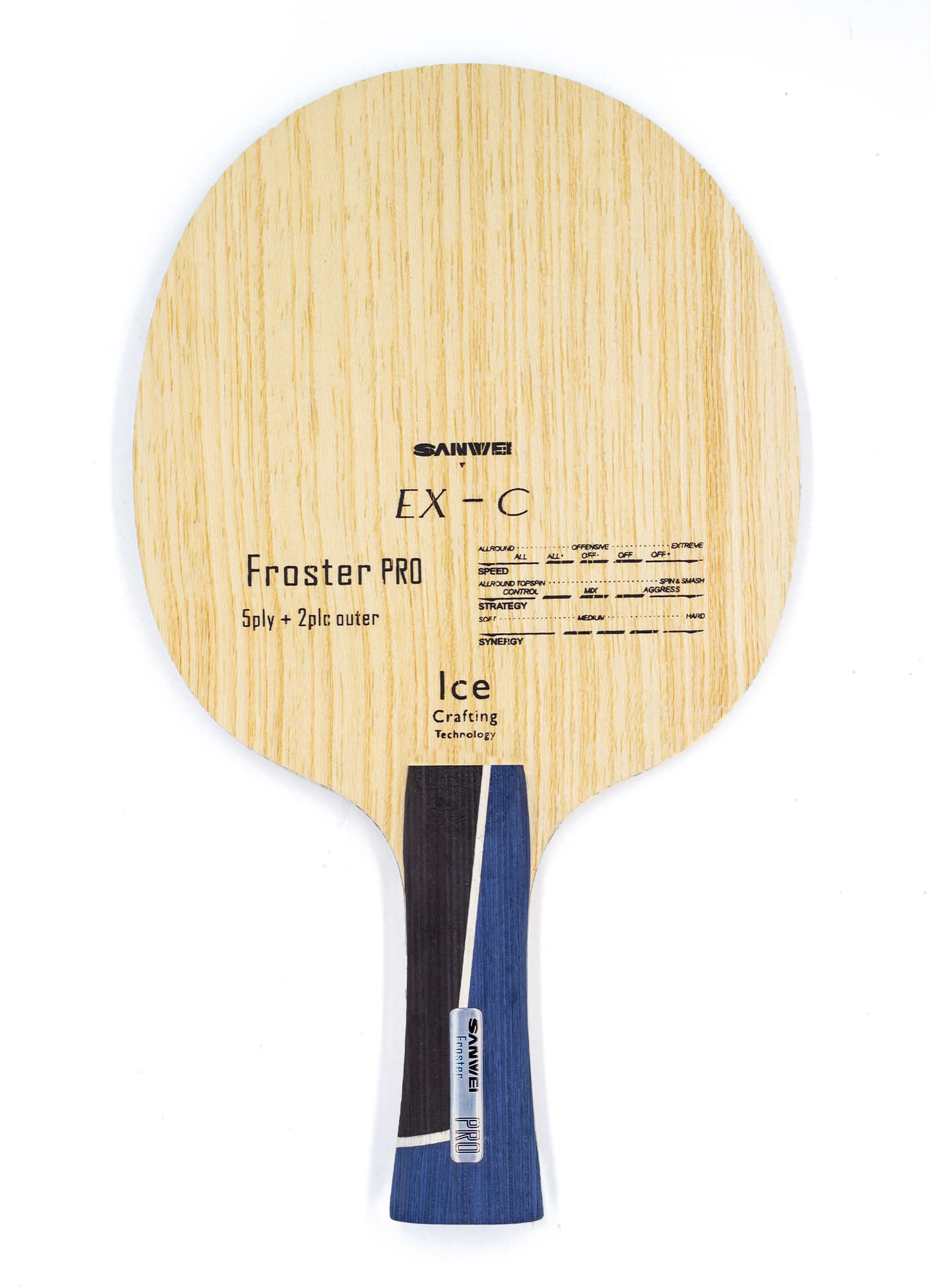 Sanwei Froster Pro table tennis blade