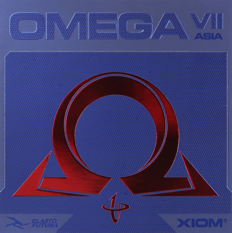 Xiom Omega VII Asia table tennis rubber