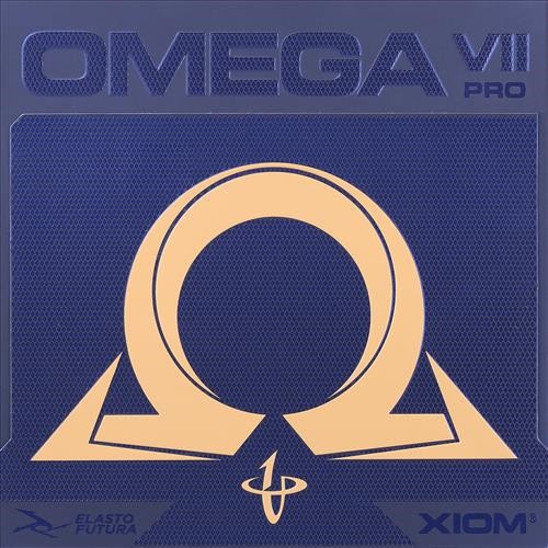 Xiom Omega VII Pro table tennis rubber