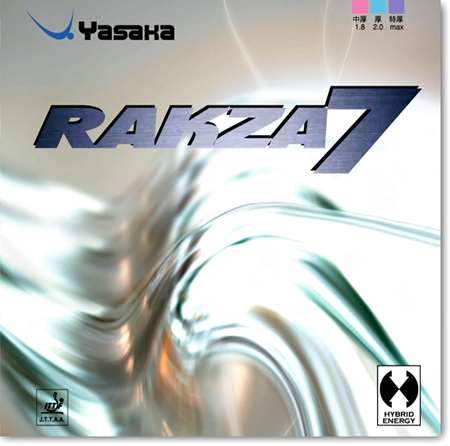 Yasaka Rakza 7 table tennis rubber